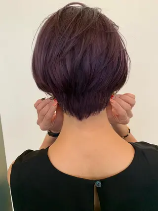 ショート カラー 髪質改善サロン 心斎橋ARCHEのヘアスタイル
