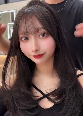 ミディアム カラー 【博多髪質改善】 吉村　清志のヘアスタイル