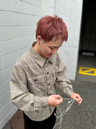ショート メンズ &72 takiのヘアスタイル