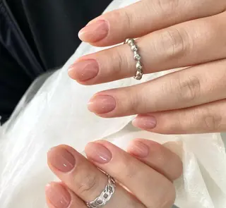 ネイル By moonネイル 🌷ワンホン/韓国風のネイルデザイン