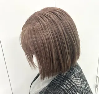 カラー 似合わせ💗骨格矯正 💗透明感カラー💗のヘアスタイル