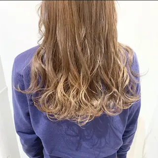 ロング カラー Unami MIHA☘️*゜のヘアスタイル