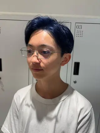 カラー メンズ Eleanor立川北口所属・🦋YUI 髪質改善 ブリーチ　着付け🦋のヘアスタイル