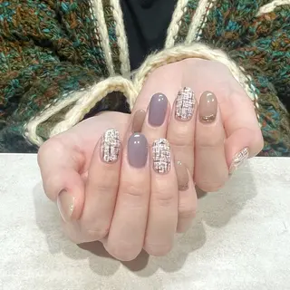 ミディアム LUANA 〜Eyelash&Nail〜所属・長崎 真帆のネイルデザイン