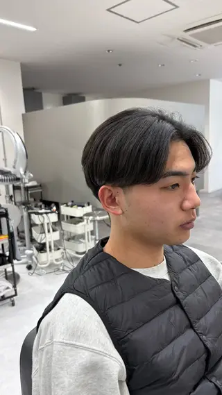 メンズ メンズカット 鈴木ルナのヘアスタイル