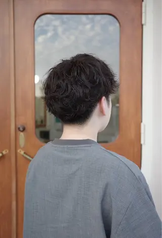 パーマ モトムラ アミのヘアスタイル