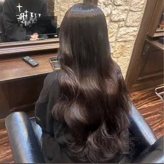 ロング カラー ヘアアレンジ 大城 統也のヘアスタイル