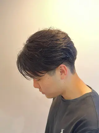 パーマ メンズ 今在家 玲【艶髪スト レート/メンズ】のヘアスタイル