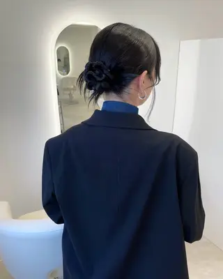 ヘアアレンジ ヘアメイク new meのヘアスタイル