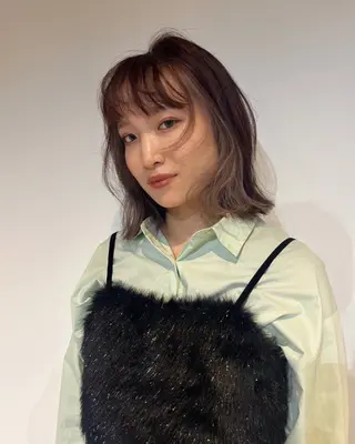 カラー 奥野 涼香のヘアスタイル