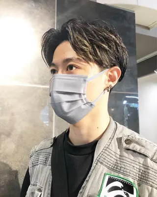 ヘアアレンジ メンズ メンズ特化✂️栗原 侑也のヘアスタイル