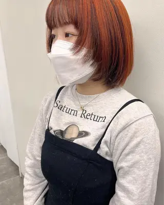 ショート カラー タケ/ボブショート モデル募集のヘアスタイル