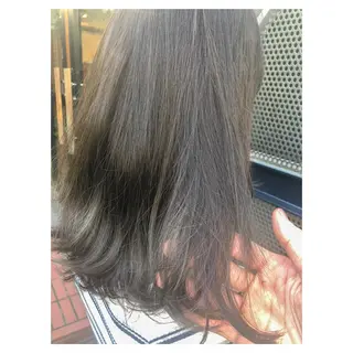 ミディアム カラー センスをお届けします 大谷将生infpのヘアスタイル