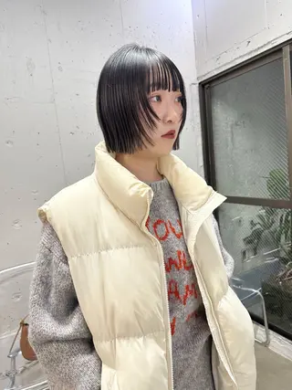ショート ハッシュカット🎀 レイヤーカットのヘアスタイル