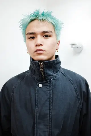ショート カラー メンズ メンズ専門ブリー チカラー⚡️リュウジのヘアスタイル