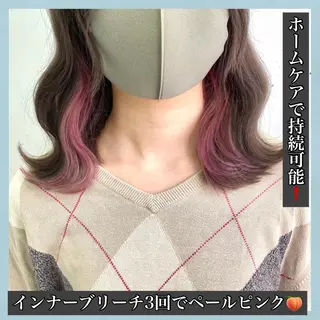 ミディアム カラー K-POP好き美容師 🇰🇷Kai.Yのヘアスタイル