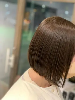 ミディアム メンズスタイル バレイヤージュ　齋藤のヘアスタイル