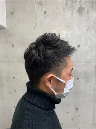 パーマ メンズ クセを最大限に活かす メンズパーマ奈良大祐のヘアスタイル