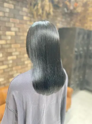 セミロング カラー ✨ハイトーン✨ダブル カラー✨シバサキのヘアスタイル