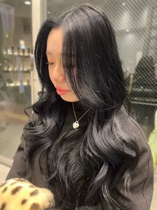 ロング カラー yoke所属・haruka kobayashiのヘアスタイル