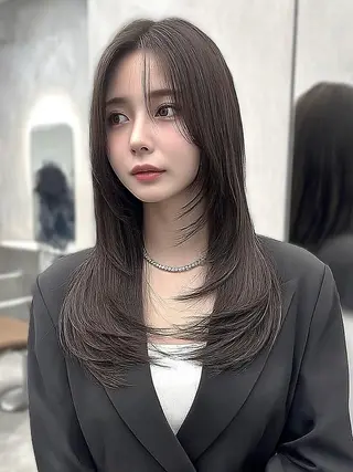 カラー GISEL 小倉のヘアスタイル