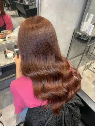 カラー mimiiy fukaのヘアスタイル