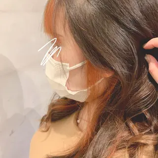 カラー くろだ ちはるのヘアスタイル