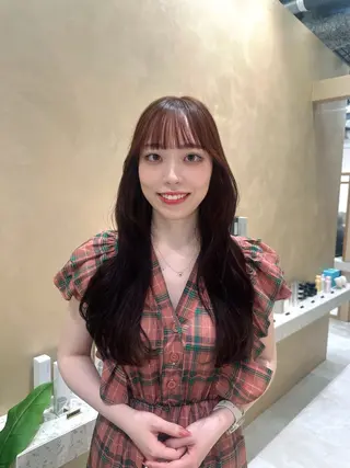 ロング カラー 中韓style 💄🤍愛子🇨🇳のヘアスタイル