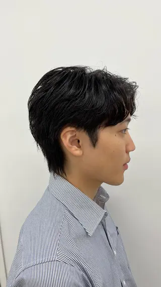 ショート パーマ メンズ 🏆メンズヘア特化 🥇代表りんぺーのヘアスタイル