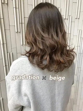 ミディアム カラー 🎀トレンドヘア🎀 MIKUのヘアスタイル