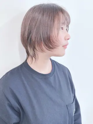 ショート ボブ/ゆるふわ ボブパーマ/とういのヘアスタイル
