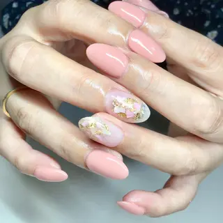 ロング ネイル マツエク・マツパ 福田 加奈のネイルデザイン