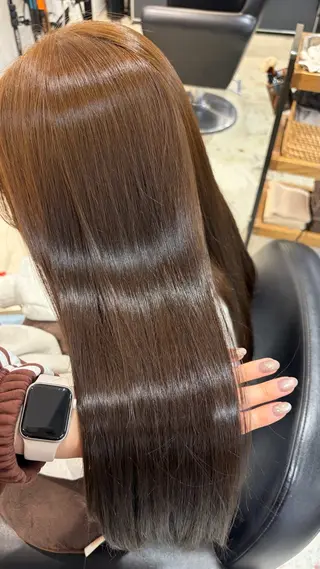 ロング カラー ここね/透明感 カラー/ナチュラルのヘアスタイル