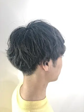 ショート カラー パーマ ヘアアレンジ メンズ HORN hairsalonのその他イメージ