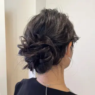 ロング ヘアアレンジ サソウ ユリエ🥥のヘアスタイル