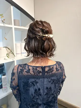 ショート アレンジ/新宿 透明感カラー/ヤノのヘアスタイル