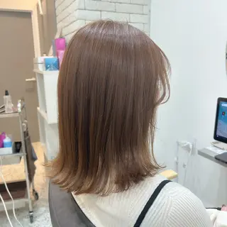 ミディアム カラー 🧣艶カラー・ヘア セット Chie🧸のヘアスタイル