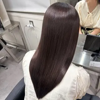 ロング カラー 🎀レイヤー×透明感 ×髪質改善🎀米田のヘアスタイル