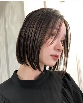 カラー ❤️ブリーチなし💚 ダブルカラー平野実花のヘアスタイル