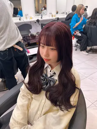 ロング カラー 💖札幌カラー 指名No.1💖玲奈のヘアスタイル