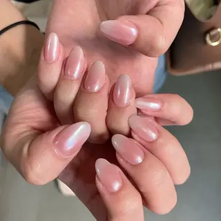 ネイル By moonネイル 🌷ワンホン/韓国風のネイルデザイン