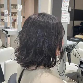 ミディアム パーマ メンズ特化美容師 / 篠谷祐輝のヘアスタイル
