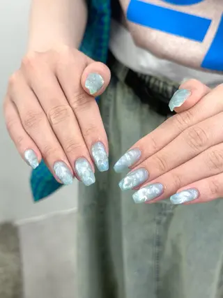 ネイル 𝐦𝐢𝐲𝐮/韓 国𝐲𝟐𝐤ネイルのネイルデザイン