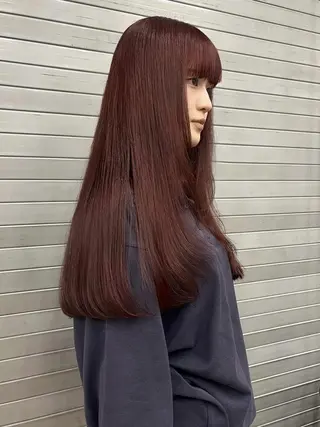 ロング momoca/松本/ 暖色カラー/ボブのヘアスタイル