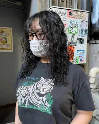 ロング カラー パーマ ヘアアレンジ メンズ 💎髪質改善特化💎 RUITOのヘアスタイル