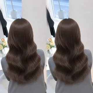 ロング カラー 透明感/チョコカラー 💍TAMA💍のヘアスタイル