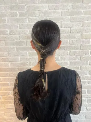 ロング ヘアアレンジ Topstylist YUKIのヘアスタイル