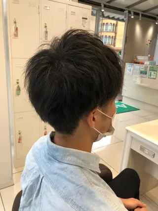 ショート 炭木 一也のヘアスタイル