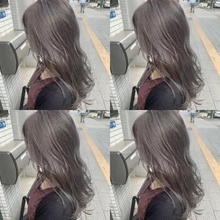 セミロング ✨縮毛矯正✖︎顔周り レイヤー✨ナカムラのヘアスタイル