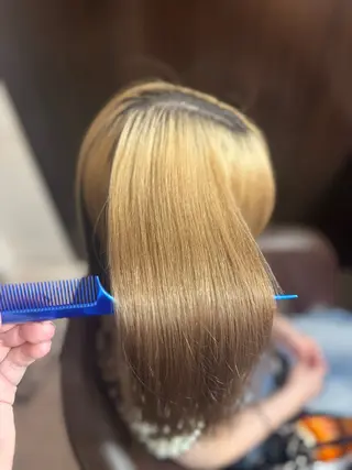 セミロング 髪質改善✨️柴田 妃菜🧸のヘアスタイル